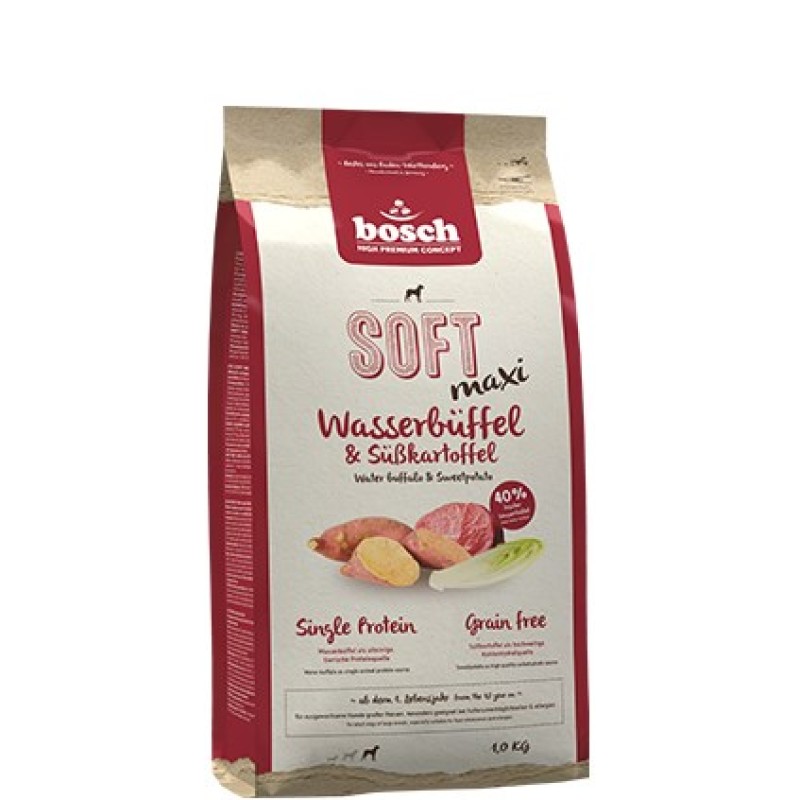 bosch Tiernahrung SOFT Maxi Water Buffalo & Sweet Potato 12.5kg bosch Tiernahrung SOFT Maxi Water Buffalo & Sweet Potato 12.5kg