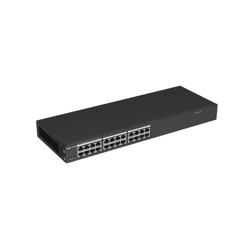 Ruijie Networks RG-ES224GC-V2 network switch Managed Gigabit Ethernet (10/100/1000) Black Ruijie Networks RG-ES224GC-V2 network switch Managed Gigabit Ethernet (10/100/1000) Black