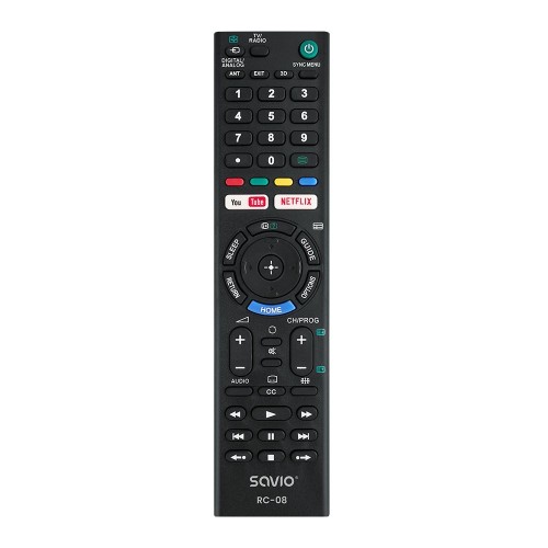 Savio RC-08 remote control TV Press buttons Savio RC-08 remote control TV Press buttons