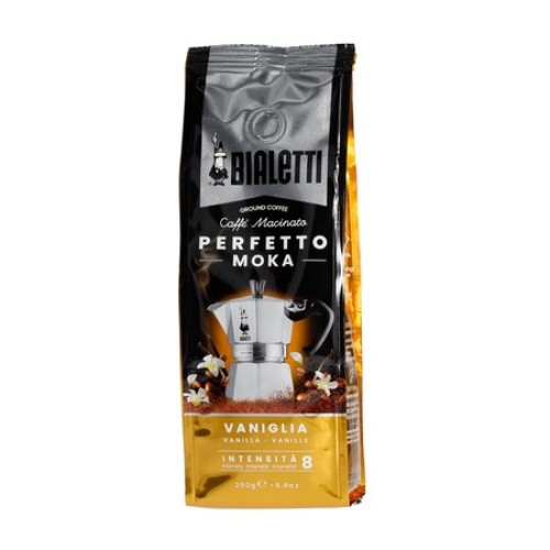 Bialetti - Perfetto Moka Vanilia 250g ground coffee Bialetti - Perfetto Moka Vanilia 250g ground coffee