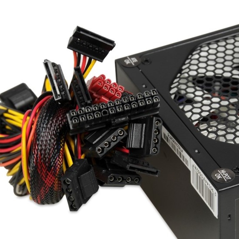 Power Supply IBOX AURORA 600W 14 CM FAN ZIA600W14CMBOX Power Supply IBOX AURORA 600W 14 CM FAN ZIA600W14CMBOX