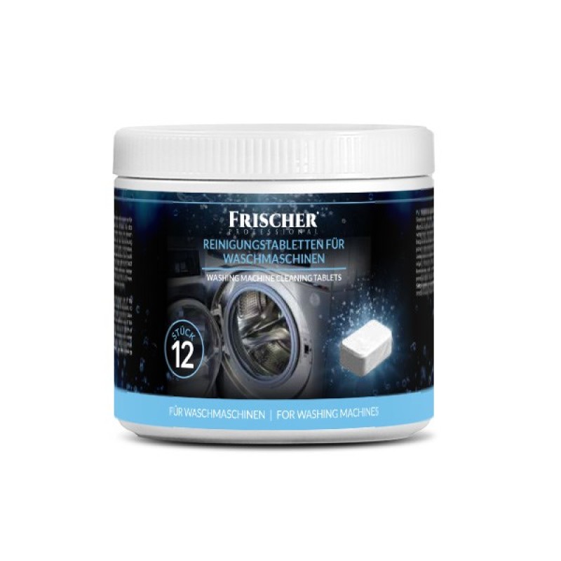 Frischer washing machine cleaning tablets 12 pcs. Frischer washing machine cleaning tablets 12 pcs.