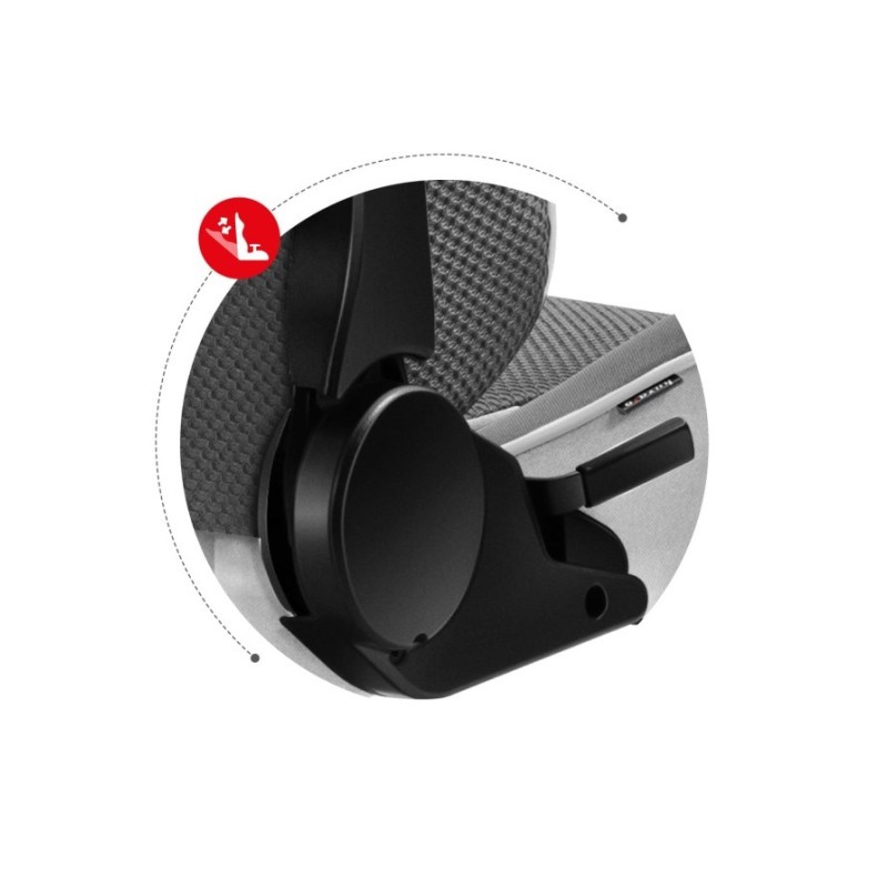 Huzaro Force 6.2 PC gaming chair Bucket (cradle) seat Grey, White Huzaro Force 6.2 PC gaming chair Bucket (cradle) seat Grey, White