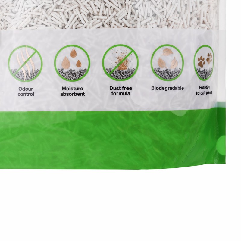 DIAMENTIQ Tofu Neutral Ultra clumping - plant-based litter - 4kg DIAMENTIQ Tofu Neutral Ultra clumping - plant-based litter - 4kg