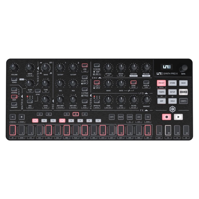 IK Multimedia Uno Synth Pro X - analogue synthesiser IK Multimedia Uno Synth Pro X - analogue synthesiser