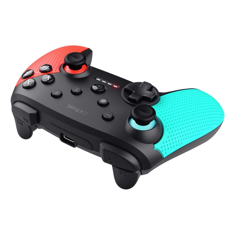 Trust GXT 1246B Muta Black, Blue, Red Bluetooth Gamepad Nintendo Switch, Nintendo Switch Lite Trust GXT 1246B Muta Black, Blue, Red Bluetooth Gamepad Nintendo Switch, Nintendo Switch Lite