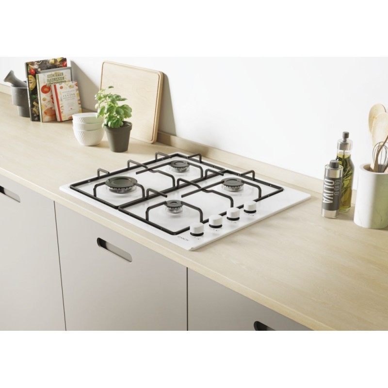 Candy Idea CHW6LWW White Built-in 60 cm Gas 4 zone(s) Candy Idea CHW6LWW White Built-in 60 cm Gas 4 zone(s)