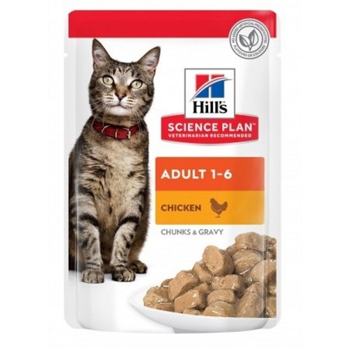 HILL'S Science Plan Adult with chicken - wet cat food - 85g