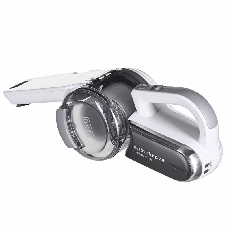 Black & Decker PV1820L handheld vacuum Chrome Bagless Black & Decker PV1820L handheld vacuum Chrome Bagless