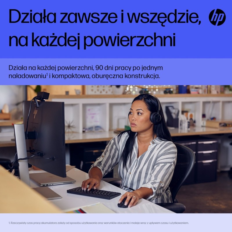 HP 715 Rechargeable Multi-Device Mouse HP 715 Rechargeable Multi-Device Mouse