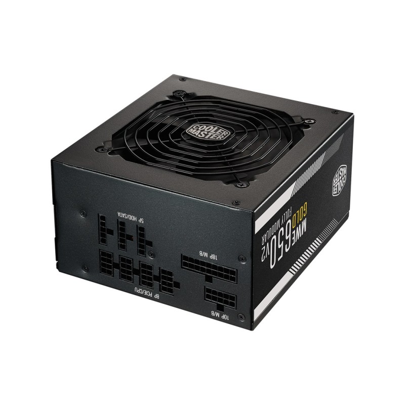 Cooler Master MWE Gold 650 - V2 Full Modular power supply unit 650 W 24-pin ATX ATX Black Cooler Master MWE Gold 650 - V2 Full Modular power supply unit 650 W 24-pin ATX ATX Black