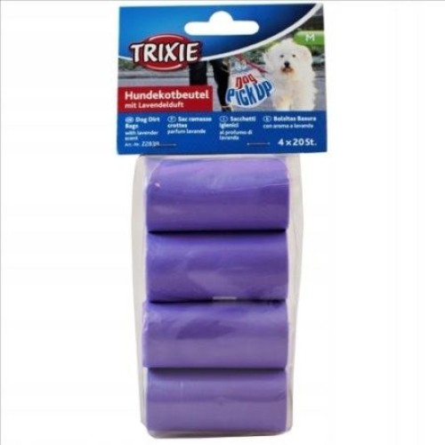 TRIXIE Doggy Pick Up - Droppings bags - 4x20 TRIXIE Doggy Pick Up - Droppings bags - 4x20