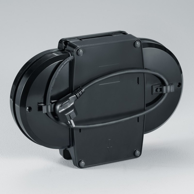 SEVERIN DOUBLE WAFFLE IRON, STEEL, 1200W WA2106 SEVERIN DOUBLE WAFFLE IRON, STEEL, 1200W WA2106