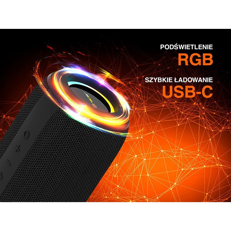 Tracer XtremeBeat TWS Portable Bluetooth Speaker Black 15 W Tracer XtremeBeat TWS Portable Bluetooth Speaker Black 15 W