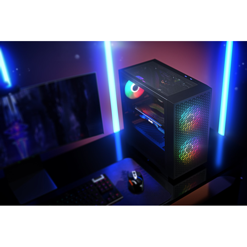 Logic DART PRO ARGB MINI USB-C PC Case Black Logic DART PRO ARGB MINI USB-C PC Case Black