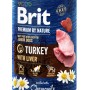 BRIT Premium by nature Junior Turkey with Liver - wet dog food - 400g