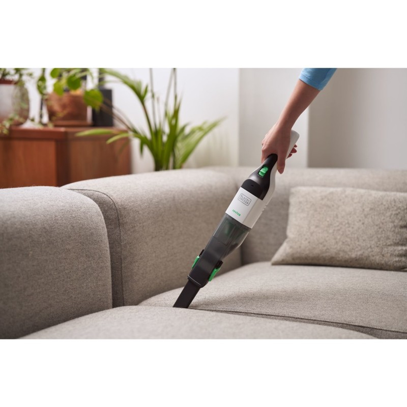 Black & Decker REVHV8C-QW handheld vacuum Black, White Bagless Black & Decker REVHV8C-QW handheld vacuum Black, White Bagless