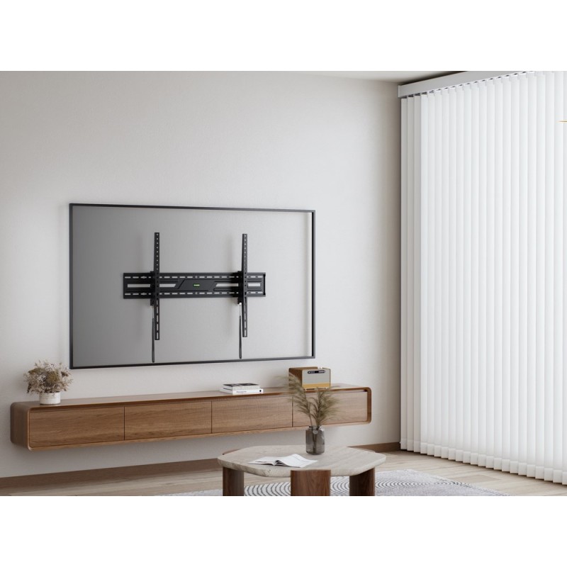 Gembird WM-100T-01 TV wall mount (tilt), 43”-100”, black