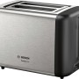 Bosch TAT3P420 toaster 2 slice(s) 970 W Black, Stainless steel