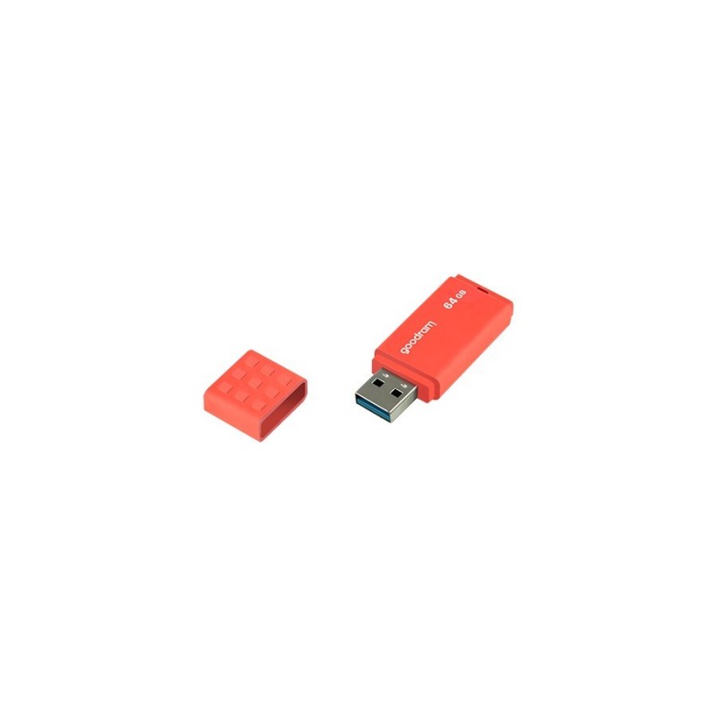 Goodram UME3-0640O0R11 USB flash drive 64 GB USB Type-A 3.2 Gen 1 (3.1 Gen 1) Orange Goodram UME3-0640O0R11 USB flash drive 64 GB USB Type-A 3.2 Gen 1 (3.1 Gen 1) Orange