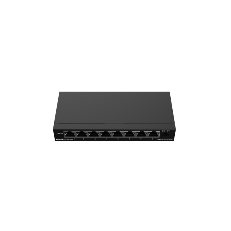 Ruijie Networks RG-ES208GC network switch Managed L2 Gigabit Ethernet (10/100/1000) Grey Ruijie Networks RG-ES208GC network switch Managed L2 Gigabit Ethernet (10/100/1000) Grey