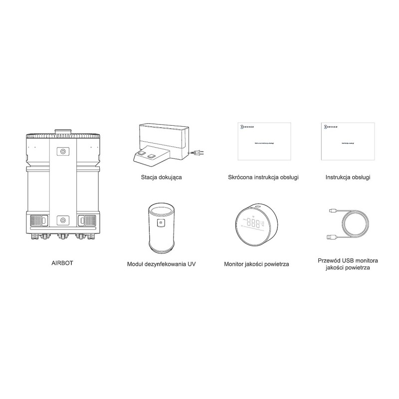 Ecovacs Airbot Z1 air purifier (grey) Ecovacs Airbot Z1 air purifier (grey)