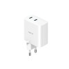 Havit UC45 EU - GaN 45 W dual-port travel charger, black