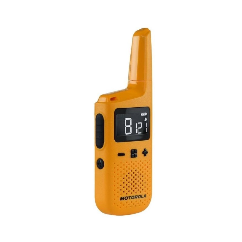 Motorola T72 walkie talkie 16 channels, yellow