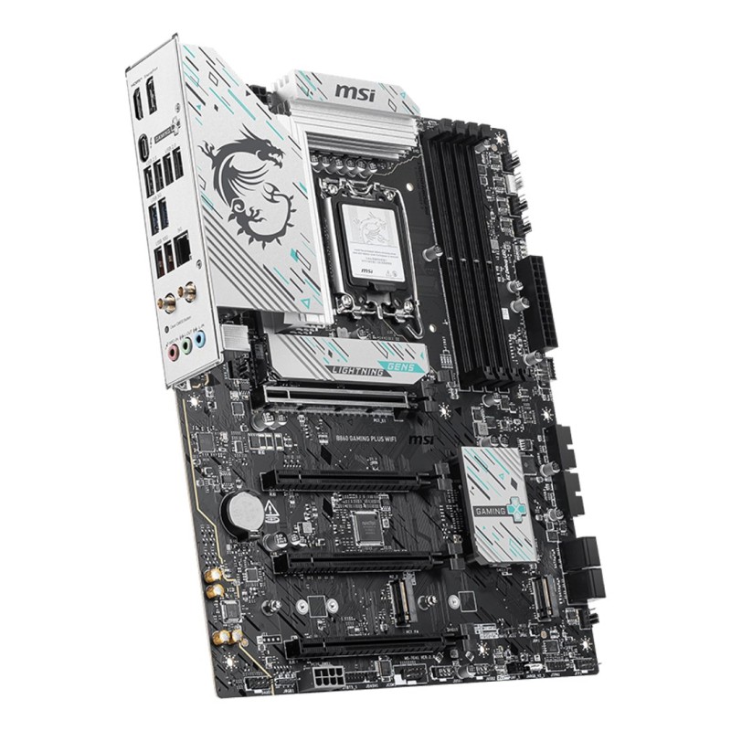 MSI B860 GAMING PLUS WIFI motherboard Intel B860 LGA 1851 (Socket V1) ATX
