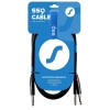 SSQ JSJM1 SS-1452 Cable Jack Stereo - 2x Jack Mono 1 m Black SSQ JSJM1 SS-1452 Cable Jack Stereo - 2x Jack Mono 1 m Black