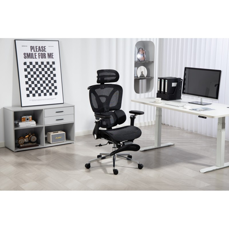 Activejet ergonomic office chair YK848 black Activejet ergonomic office chair YK848 black