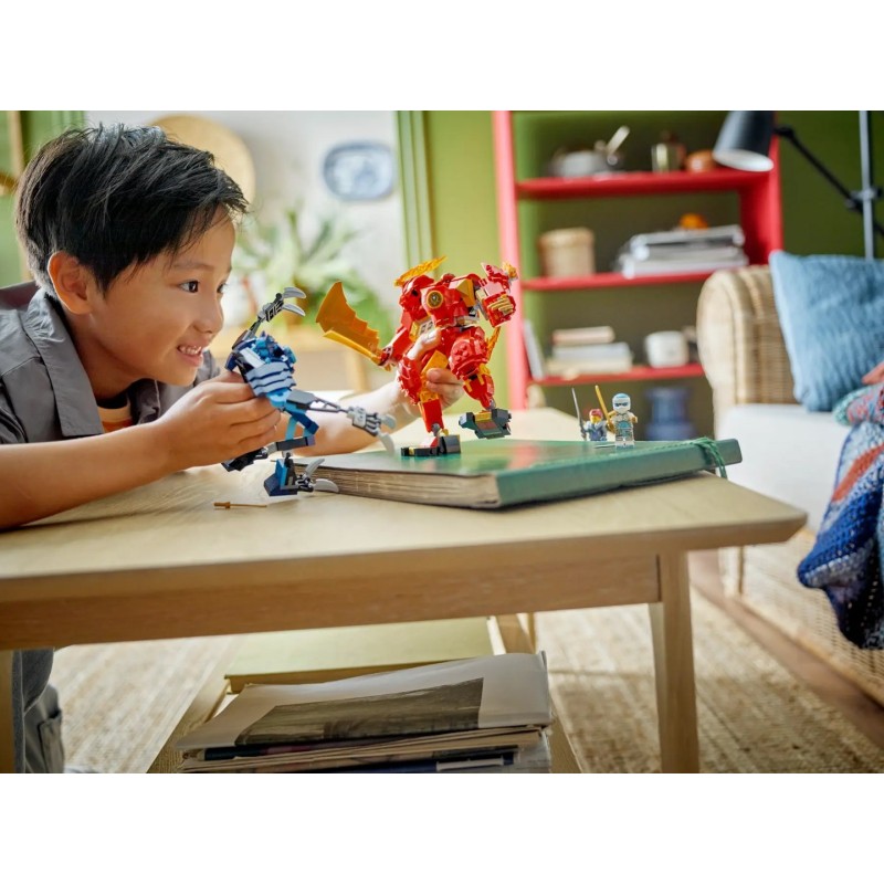 LEGO NINJAGO 71808 KAI'S ELEMENTAL FIRE MECH LEGO NINJAGO 71808 KAI'S ELEMENTAL FIRE MECH