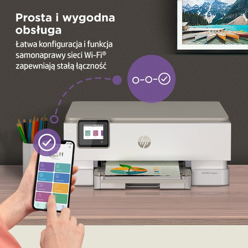 HP ENVY Inspire 7220e All-in-One Printer Thermal inkjet A4 4800 x 1200 DPI 15 ppm Wi-Fi HP ENVY Inspire 7220e All-in-One Printer Thermal inkjet A4 4800 x 1200 DPI 15 ppm Wi-Fi