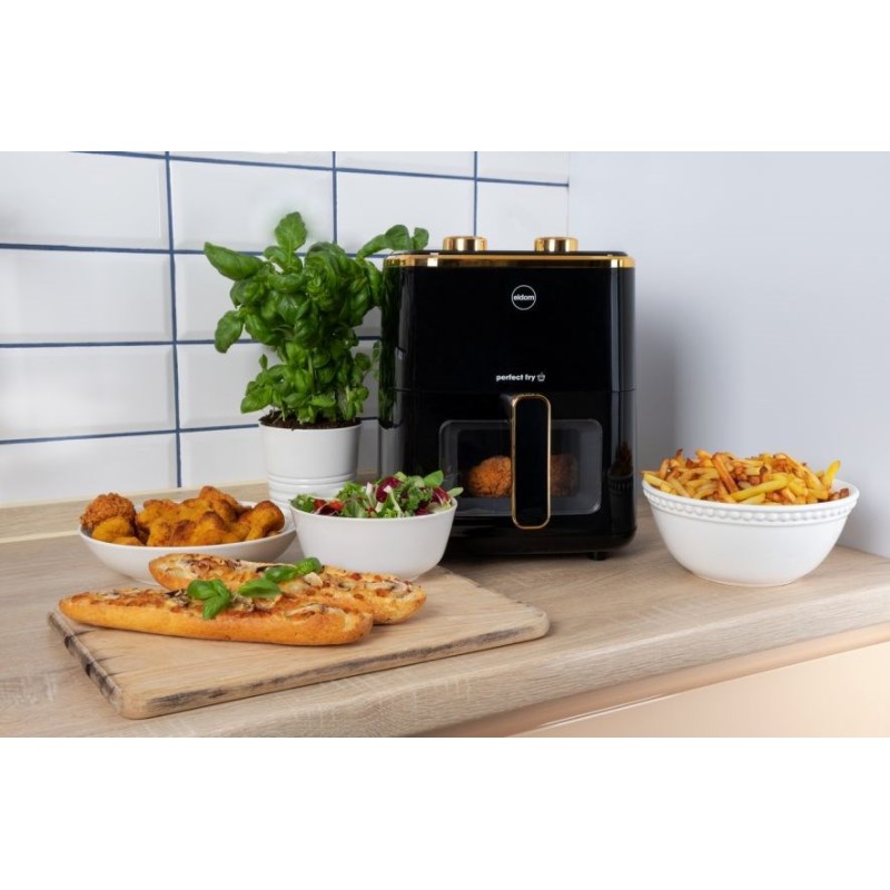 ELDOM FRITTA fat-free fryer, capacity 5.0 l, adjustable temp., clock, 1500 W ELDOM FRITTA fat-free fryer, capacity 5.0 l, adjustable temp., clock, 1500 W