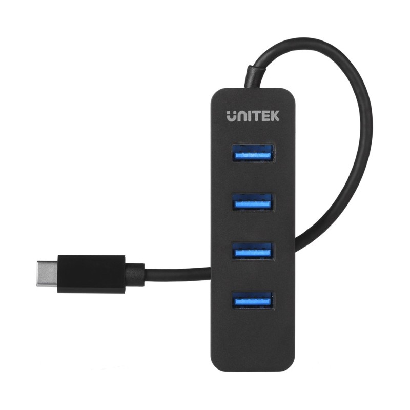 UNITEK HUB USB-C 4XUSB-A 3.1, ACTIVE, 10 WATT,H1117B