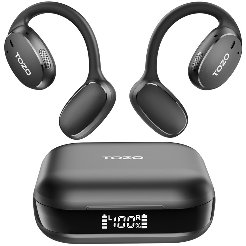 TOZO OpenEgo True Wireless Stereo (TWS) Kostne USB Type-C Bluetooth Headset Black TOZO OpenEgo True Wireless Stereo (TWS) Kostne USB Type-C Bluetooth Headset Black