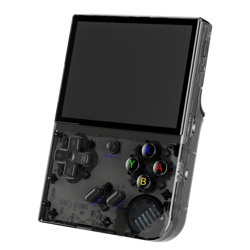 Retro gaming portable console ANBERNIC RG35XX Plus Black/transparent