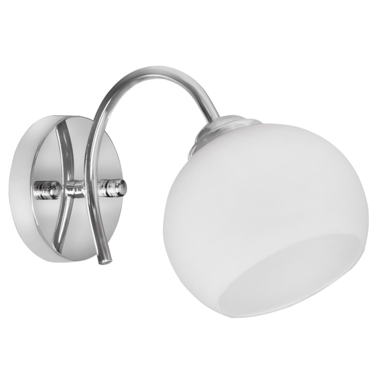Activejet Classic single wall lamp - IRMA nickel E27 for the living room Activejet Classic single wall lamp - IRMA nickel E27 for the living room