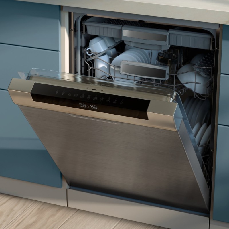 Philips 4000 series Dual Stack Airfryer Vertical Basket 10L Double Stand-alone 2750 W Hot air fryer Black