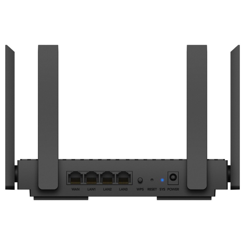 Cudy WR1500 wireless router Gigabit Ethernet Dual-band (2.4 GHz / 5 GHz) Black Cudy WR1500 wireless router Gigabit Ethernet Dual-band (2.4 GHz / 5 GHz) Black