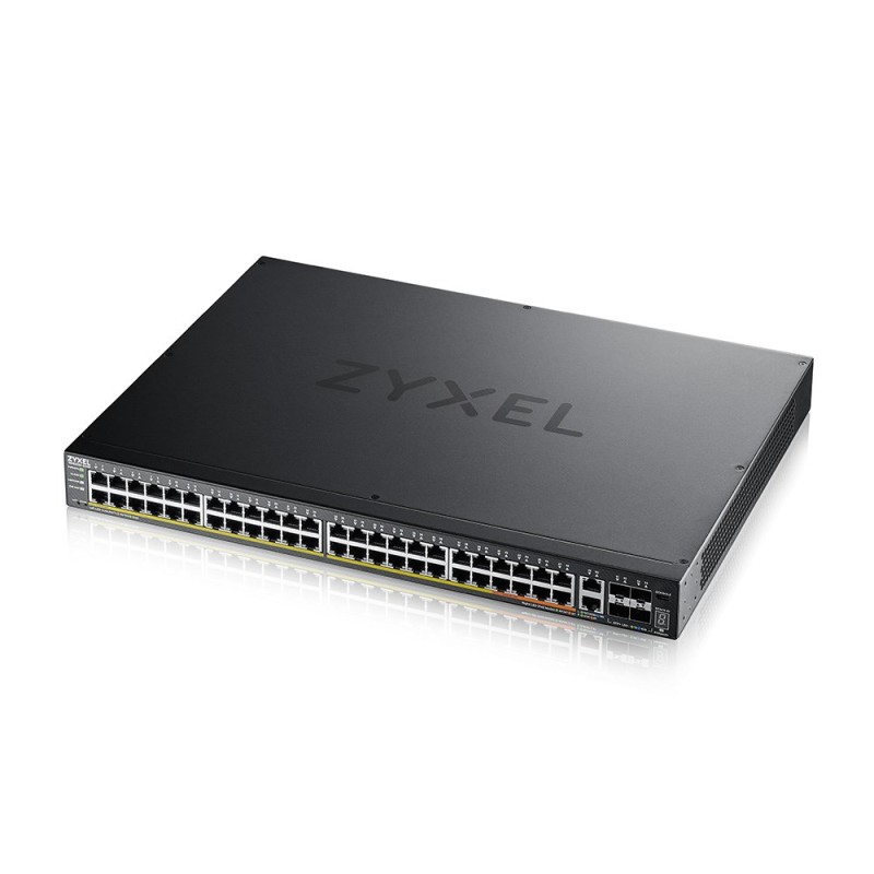 Zyxel XGS2220-54HP Managed L3 Gigabit Ethernet (10/100/1000) Power over Ethernet (PoE) Zyxel XGS2220-54HP Managed L3 Gigabit Ethernet (10/100/1000) Power over Ethernet (PoE)