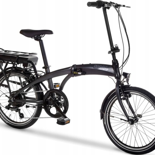 Rower elektryczny składany Snapp City-E Grafit