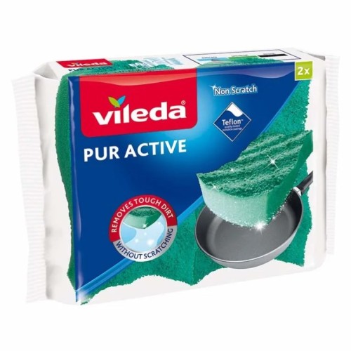 Sponge Scourer Vileda Pur Active 2 pc(s) Sponge Scourer Vileda Pur Active 2 pc(s)