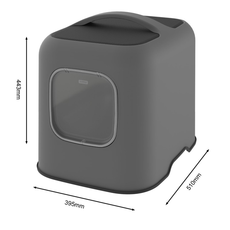 ROTHO Biala Anthracite - cat litter box ROTHO Biala Anthracite - cat litter box