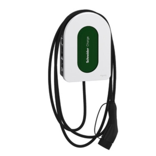 Schneider Electric EVH5A11N2C5 electric vehicle charging station Green, White Wall 1