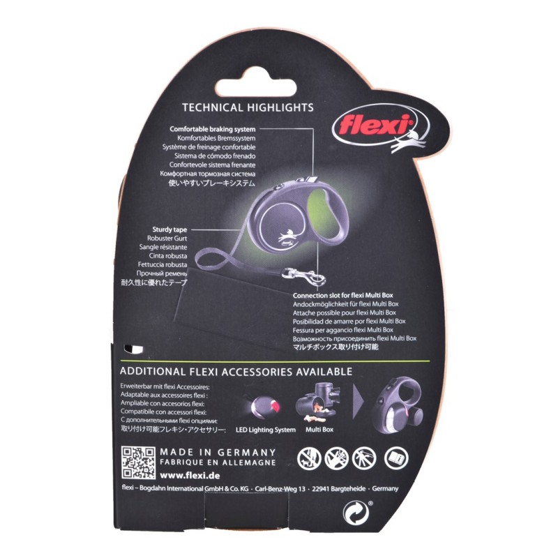 Flexi Black Design S 5 m Dog Retractable lead Flexi Black Design S 5 m Dog Retractable lead