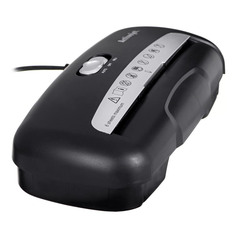 Activejet ASH-0601S Shredder for documents, black. Activejet ASH-0601S Shredder for documents, black.