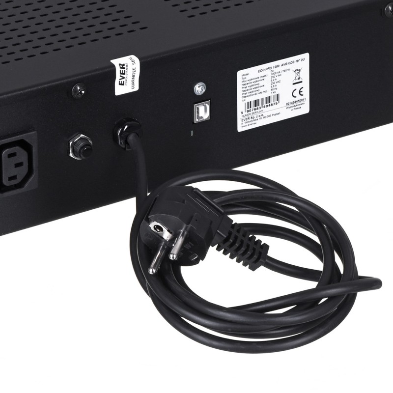 UPS EVER ECO Pro 1200 AVR CDS 19 UPS EVER ECO Pro 1200 AVR CDS 19