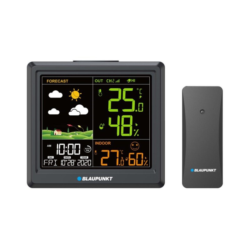 Blaupunkt weather station WS25BK black Blaupunkt weather station WS25BK black