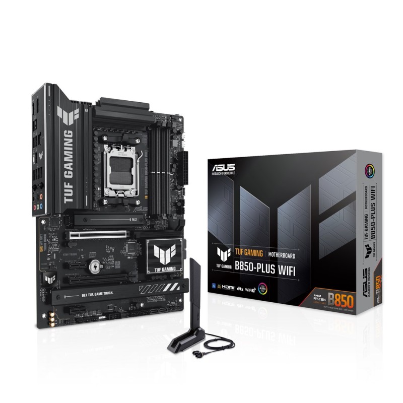 ASUS TUF GAMING B850-PLUS WIFI AMD B850 Socket AM5 ATX ASUS TUF GAMING B850-PLUS WIFI AMD B850 Socket AM5 ATX